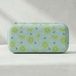 Bolso Para Nintendo Switch Oled Rígido, Diseño Lemons