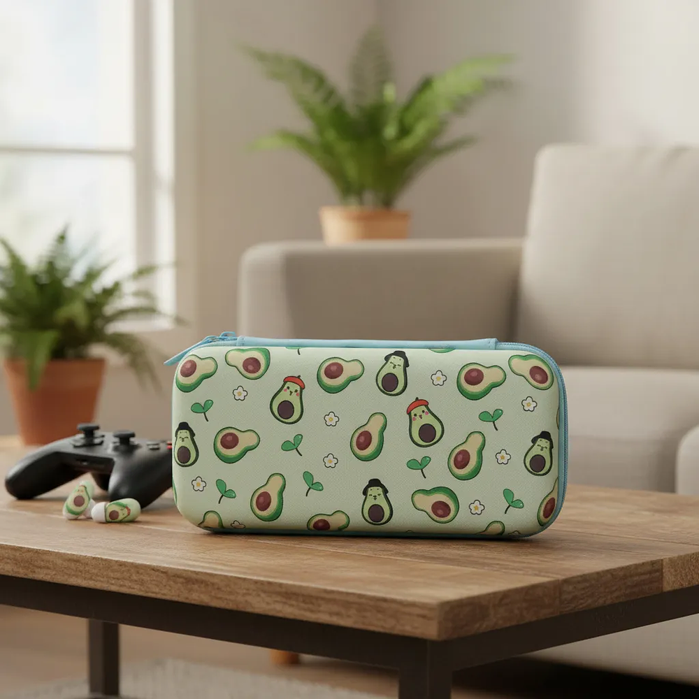 Bolso Para Nintendo Switch Oled Rígido, Diseño Palta 3