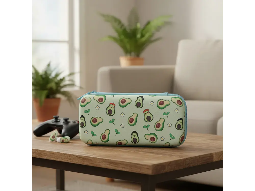 Bolso Para Nintendo Switch Oled Rígido, Diseño Palta 3