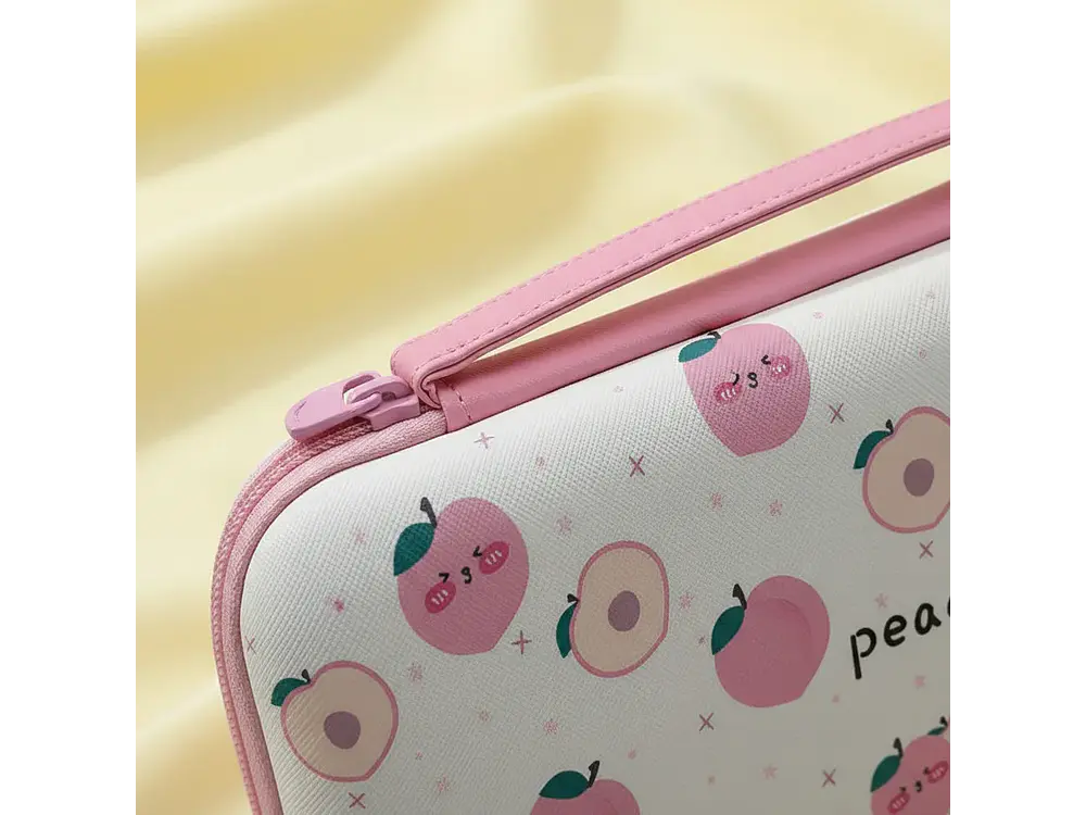 Bolso Para Nintendo Switch Oled Rígido, Diseño Peach 3