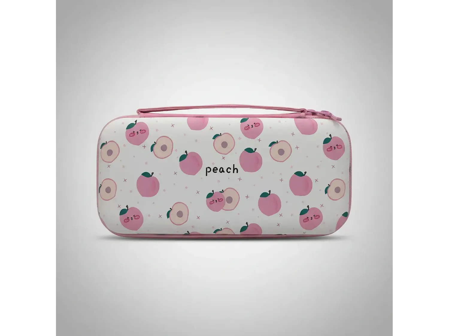 Bolso Para Nintendo Switch Oled Rígido, Diseño Peach 1