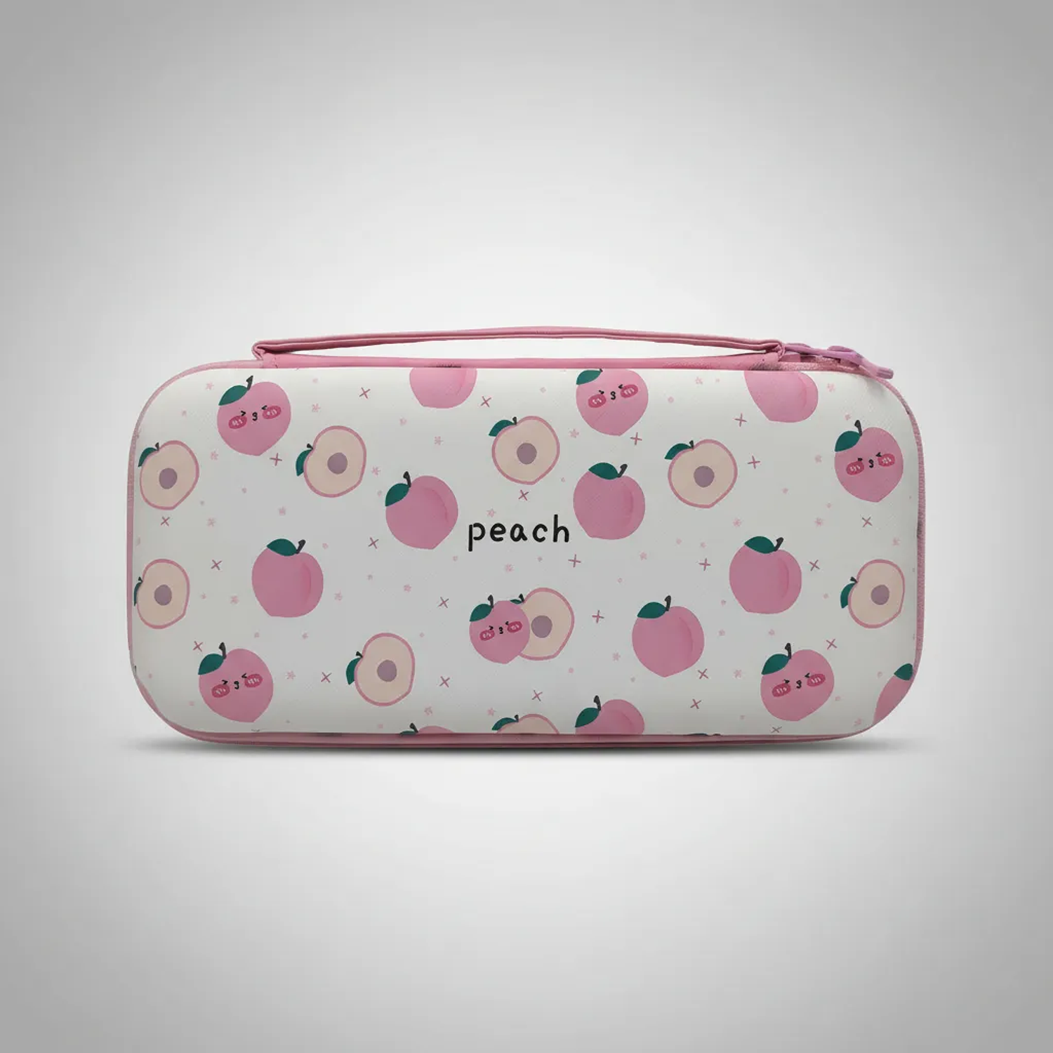 Bolso Para Nintendo Switch Oled Rígido, Diseño Peach 1