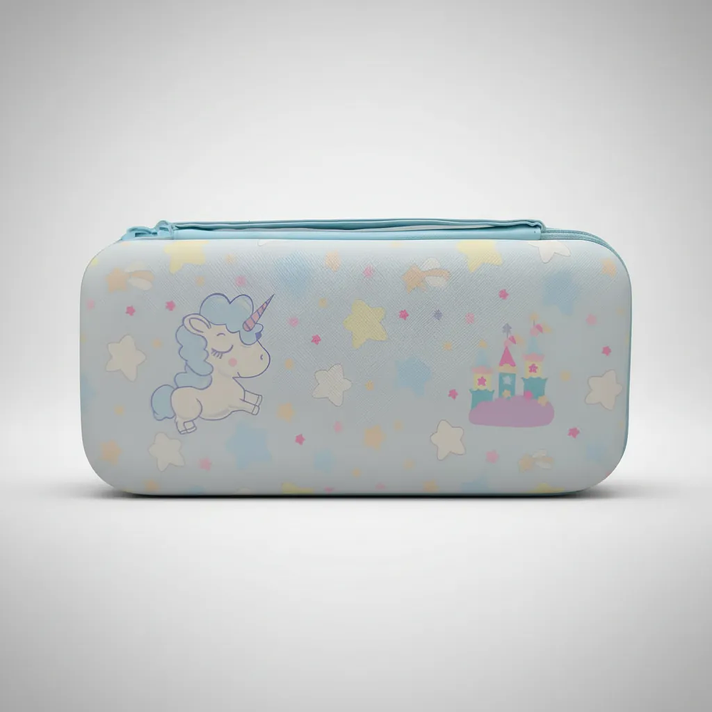 Bolso Para Nintendo Switch Oled Rígido, Diseño Unicorn 1