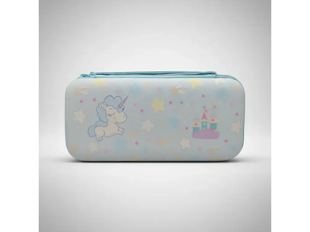 Bolso Para Nintendo Switch Oled Rígido, Diseño Unicorn 1
