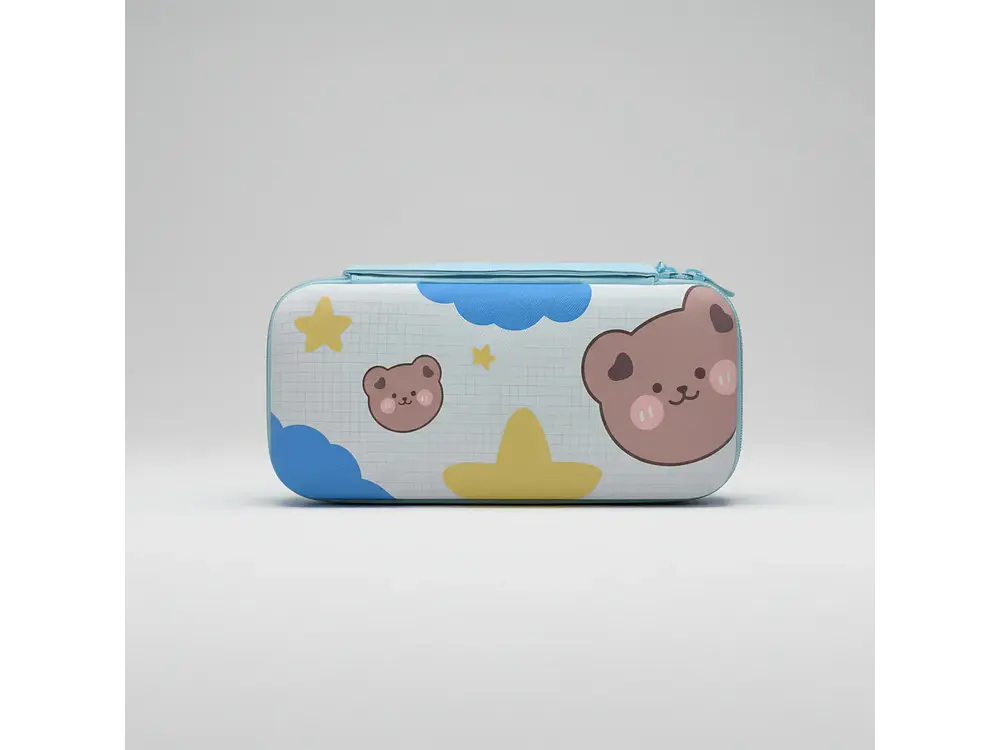 Bolso Para Nintendo Switch Oled Rígido, Diseño Tedy 1