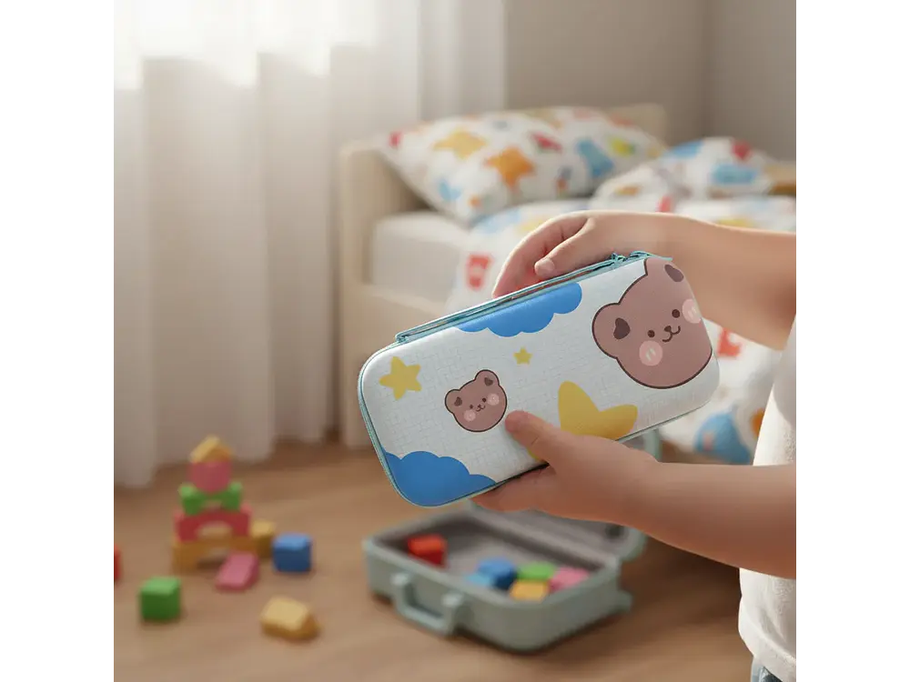 Bolso Para Nintendo Switch Oled Rígido, Diseño Tedy 2