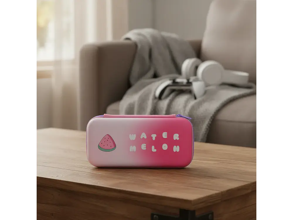 Bolso Para Nintendo Switch Oled Rígido, Diseño Watermelon 3