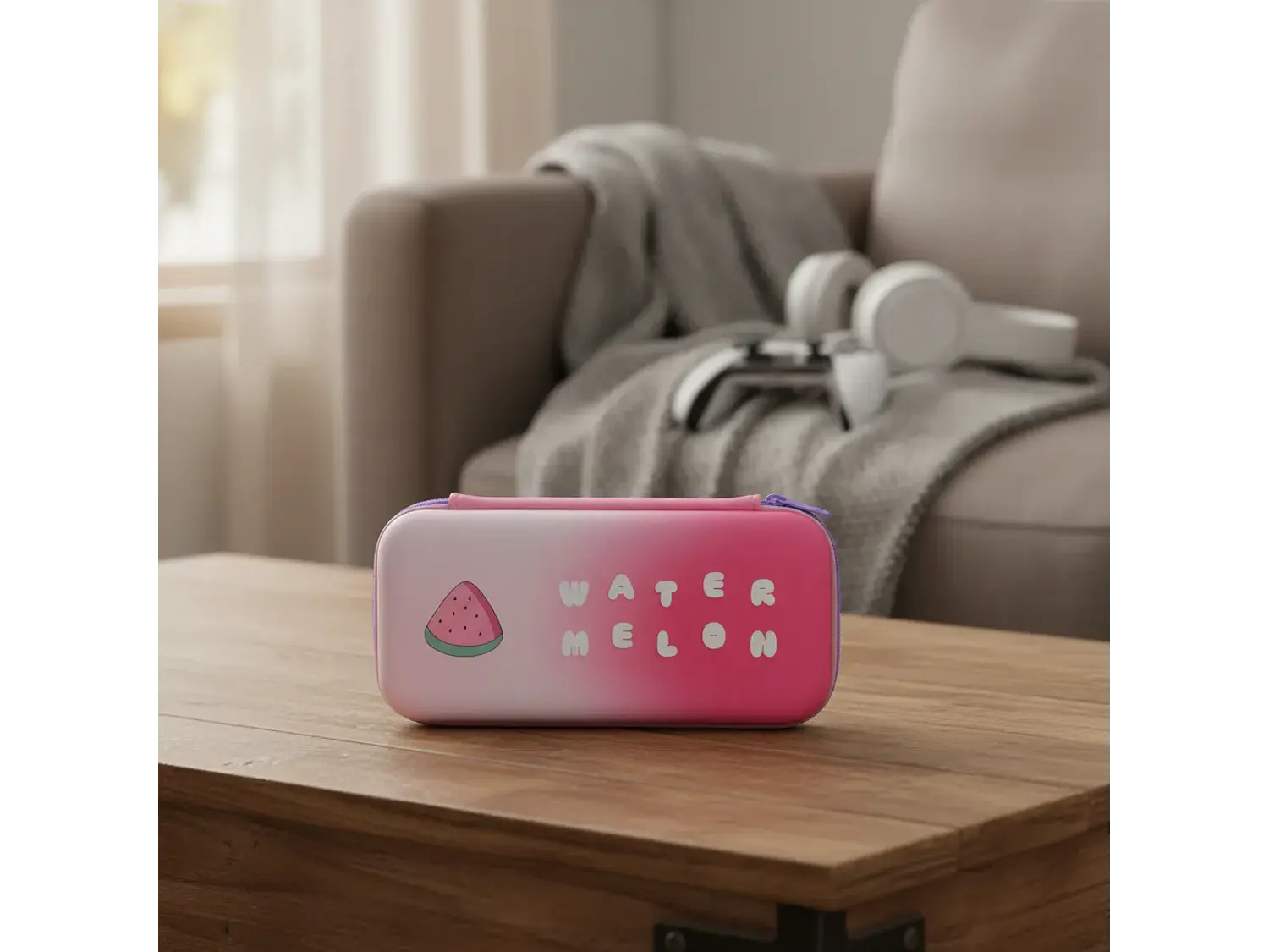 Bolso Para Nintendo Switch Oled Rígido, Diseño Watermelon 3