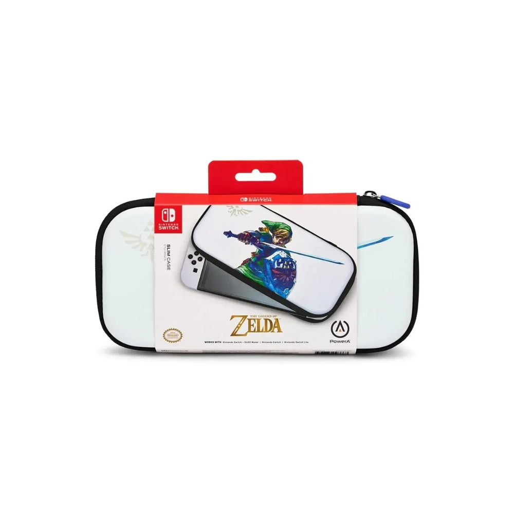 Estuche PowerA Para Nintendo Switch, Edición Zelda Master Sword Defense 1