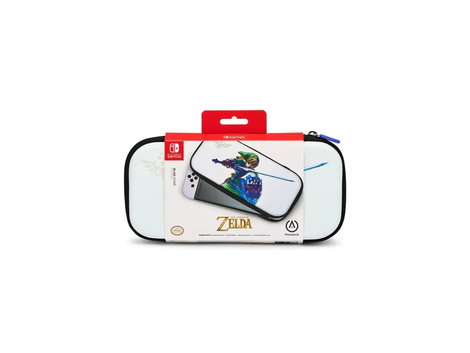 Estuche PowerA Para Nintendo Switch, Edición Zelda Master Sword Defense 1