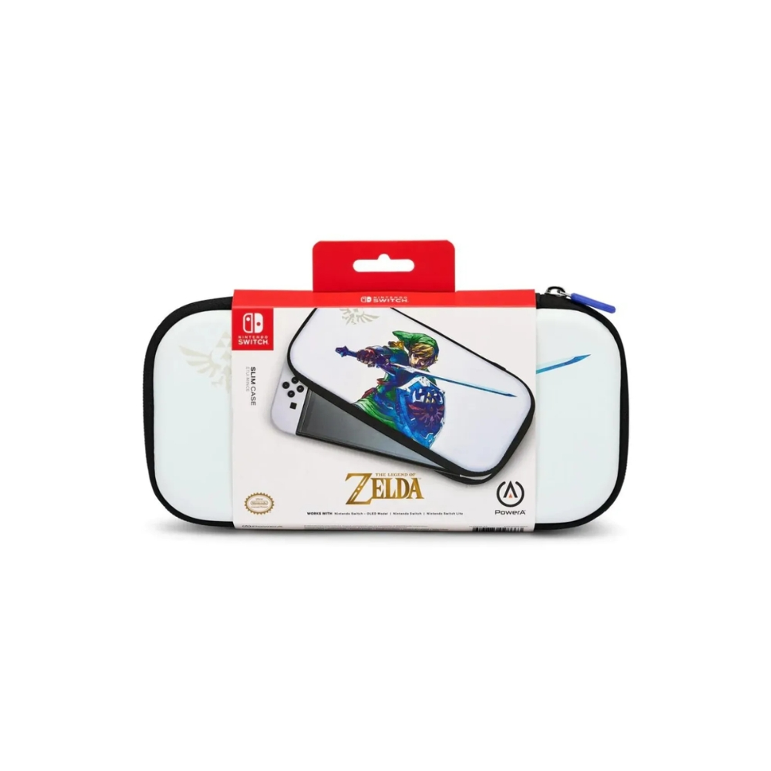 Estuche PowerA Para Nintendo Switch, Edición Zelda Master Sword Defense 1