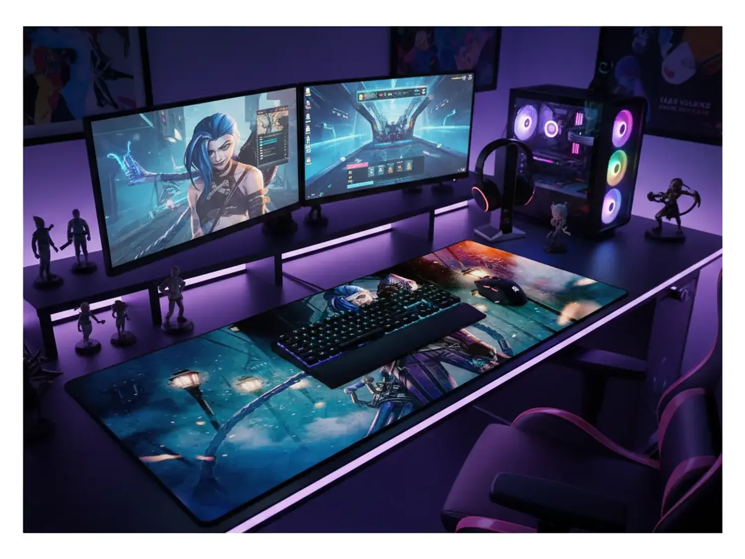Mousepad Panther XL 90x40cm Personalizada 3