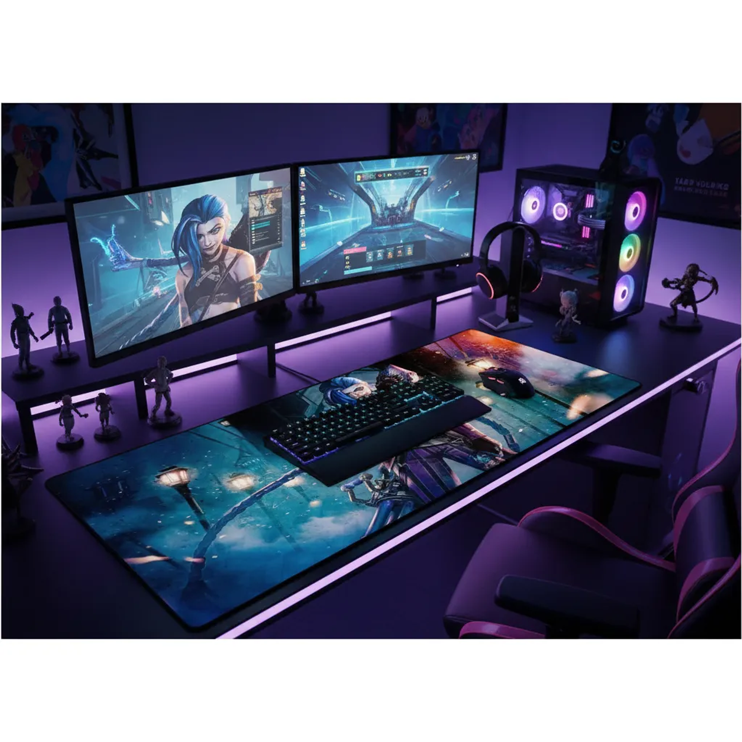 Mousepad Panther XL 90x40cm Personalizada 3