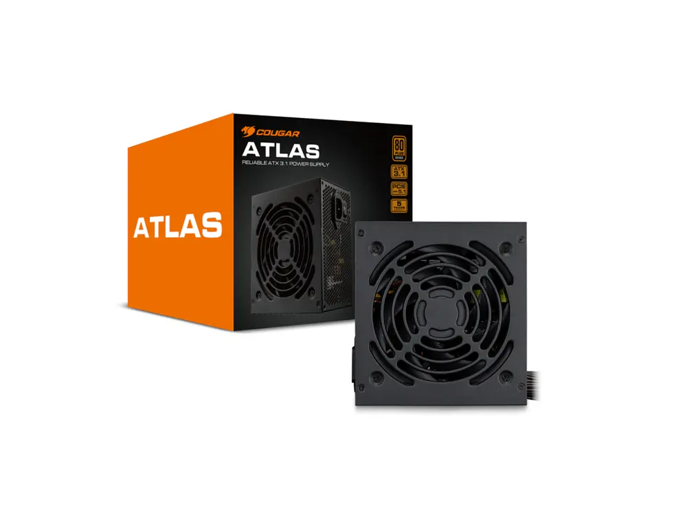 Fuente De Poder Cougar ATLAS 650W 2024, ATX 3.1 1