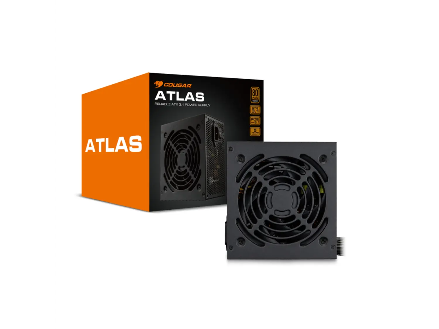 Fuente De Poder Cougar ATLAS 650W 2024, ATX 3.1 1