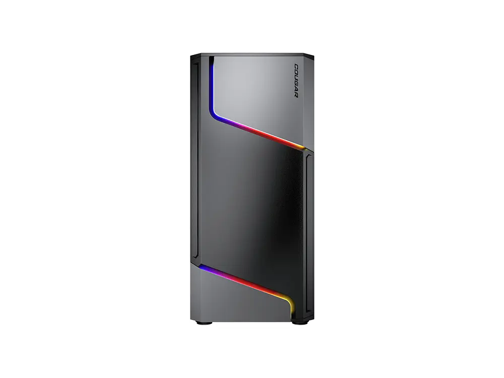 Gabinete Pc Cougar MX360 RGB, Color Negro, + 1 Ventilador 3