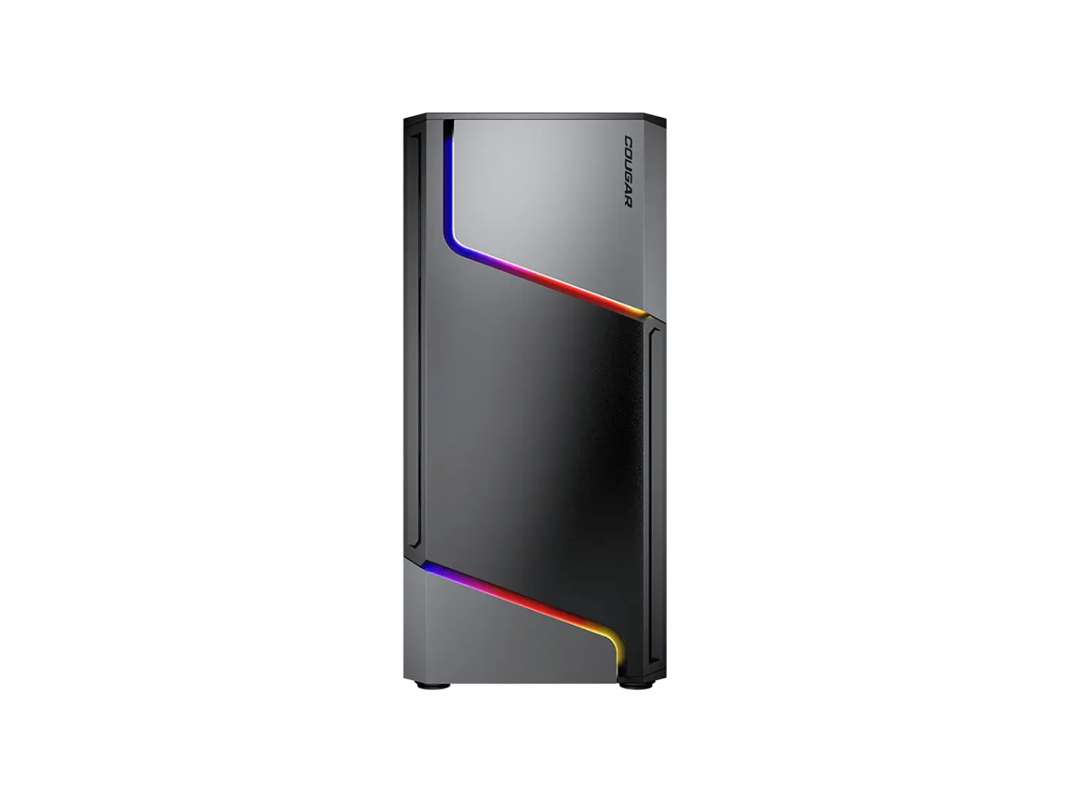 Gabinete Pc Cougar MX360 RGB, Color Negro, + 1 Ventilador 3
