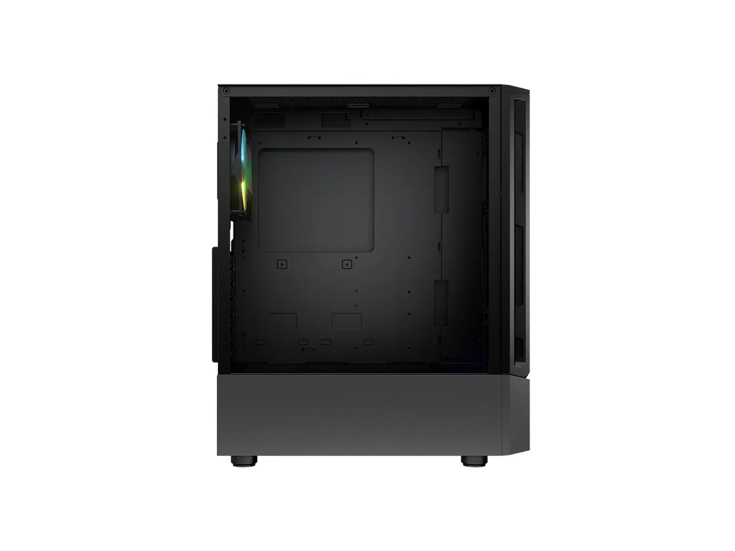 Gabinete Pc Cougar MX360 RGB, Color Negro, + 1 Ventilador 6