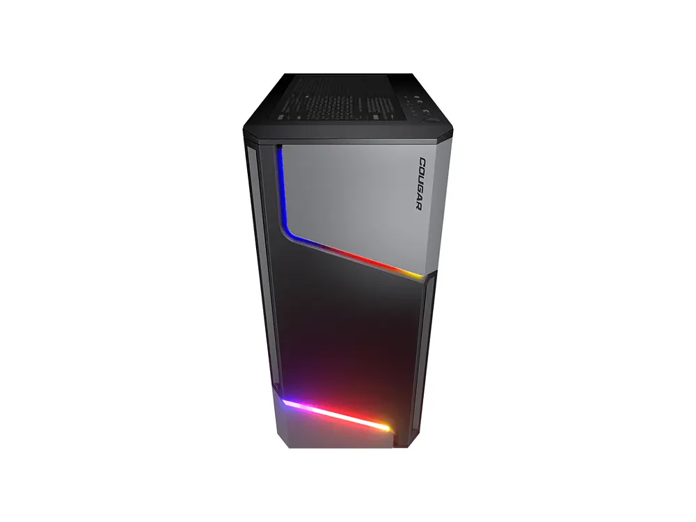 Gabinete Pc Cougar MX360 RGB, Color Negro, + 1 Ventilador 4