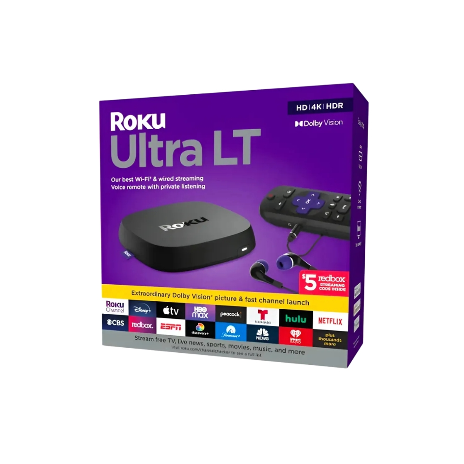 Tv Box Roku Ultra LT 4k, HDR 1