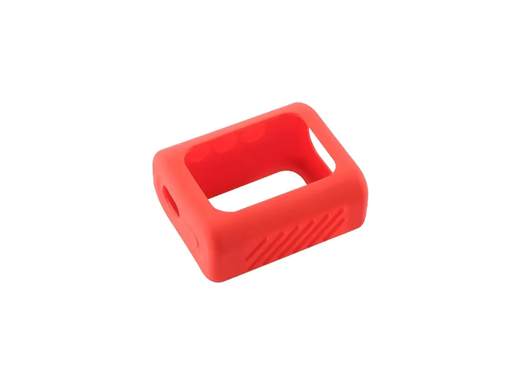 Funda Protectora De Silicona Para Parlante Jbl Go 3 + Gancho, Color Rojo 1