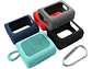 Funda Protectora De Silicona Para Parlante Jbl Go 3 + Gancho, Color Naranjo - Miniatura 3