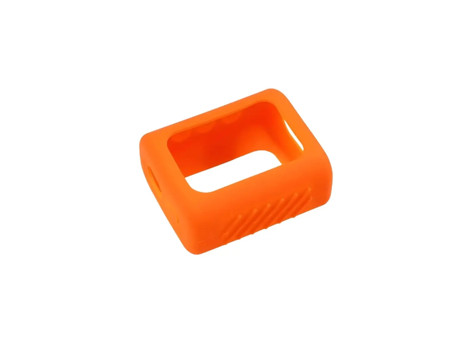 Funda Protectora De Silicona Para Parlante Jbl Go 3 + Gancho, Color Naranjo 1