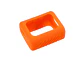 Funda Protectora De Silicona Para Parlante Jbl Go 3 + Gancho, Color Naranjo - Miniatura 1