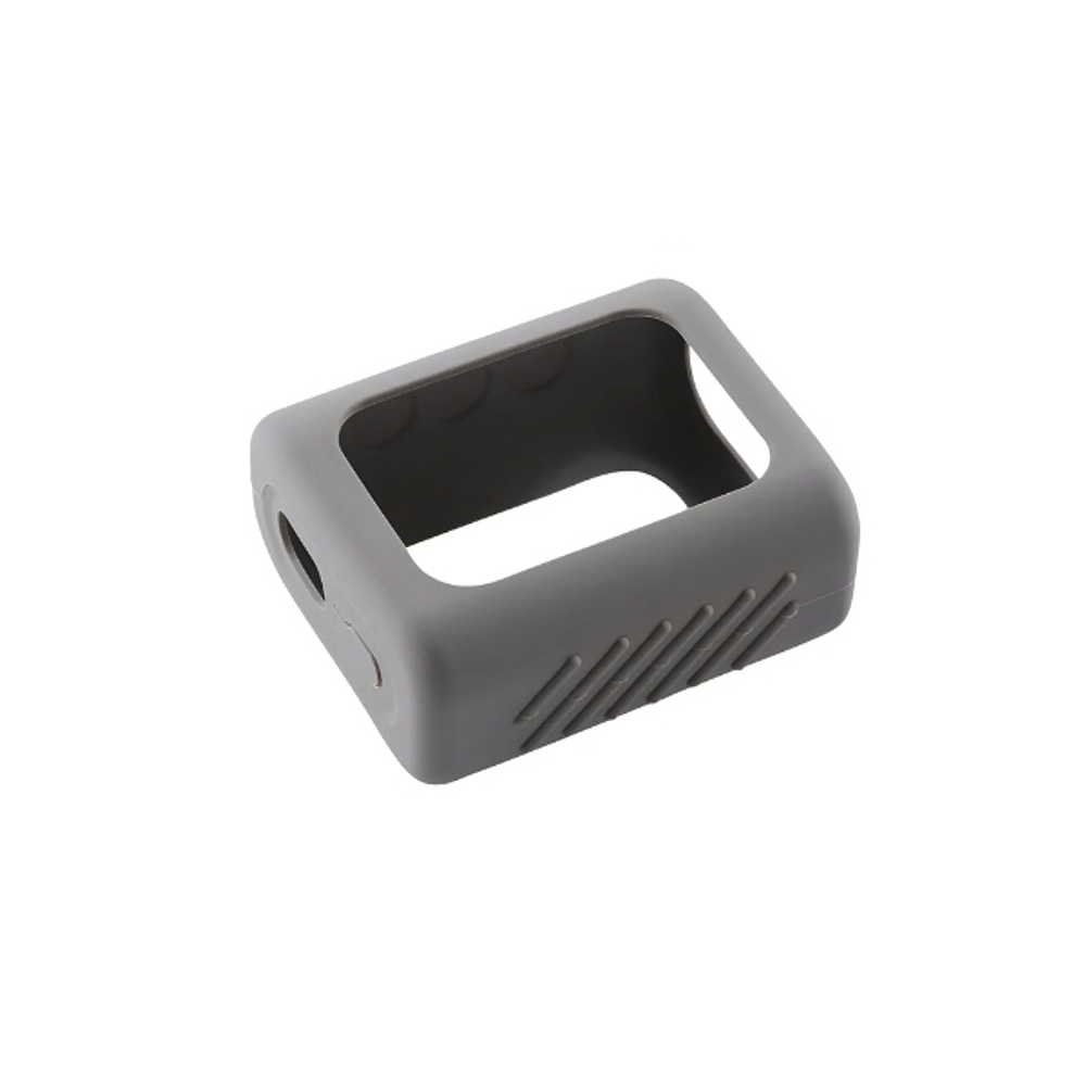 Funda Protectora De Silicona Para Parlante Jbl Go 3 + Gancho, Color Gris 1