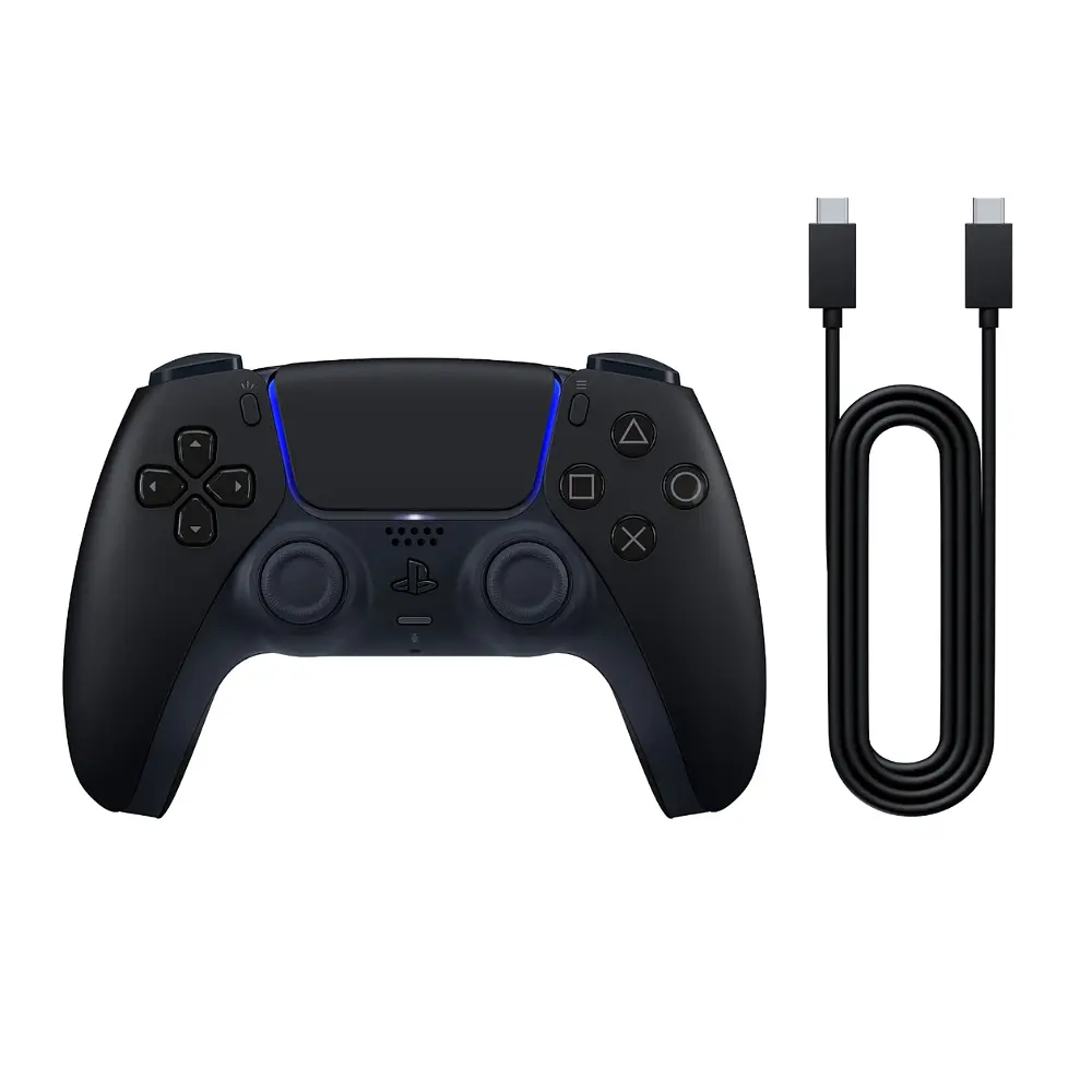 Control Inalámbrico Dualsense Black con Cable PC Ready, Sony, PS5 2
