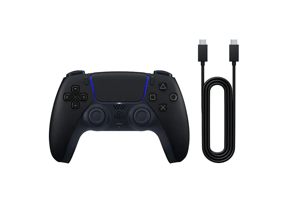 Control Inalámbrico Dualsense Black con Cable PC Ready, Sony, PS5 2