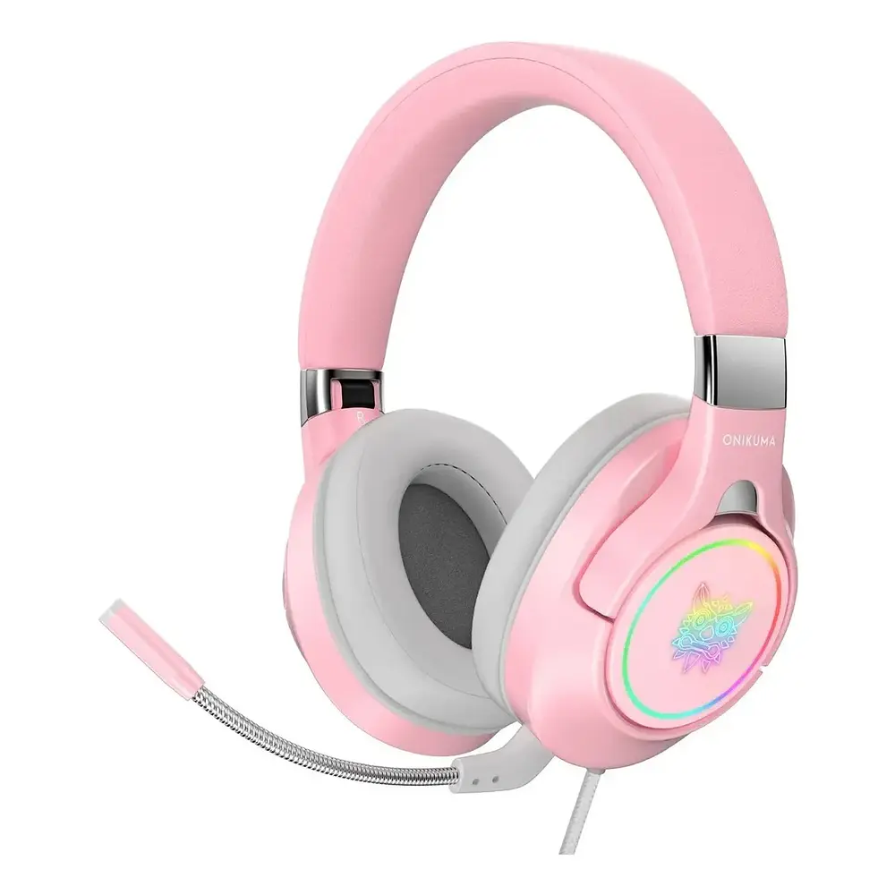 Audifono Gamer Onikuma K15, Color Rosa 1