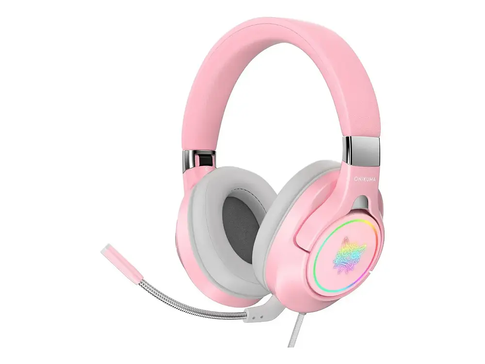 Audifono Gamer Onikuma K15, Color Rosa 1