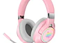Audifono Gamer Onikuma K15, Color Rosa - Miniatura 1