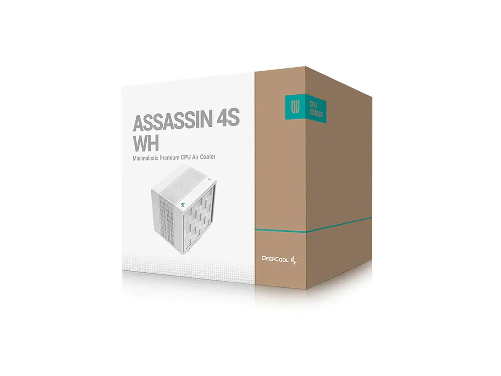 Disipador CPU DeepCool Assassin 4S, Color Blanco, AM5, LGA1851 2