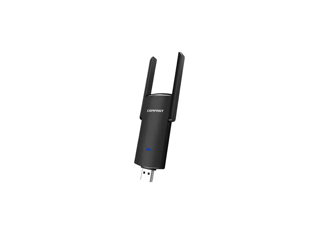 Adaptador Wifi Doble Banda Comfast 1300 mbps 5G, 2.4G 3