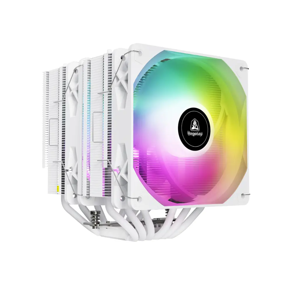 Cooler CPU Segotep FZ6 PRO, AM5, LGA1851, Color Blanco 1