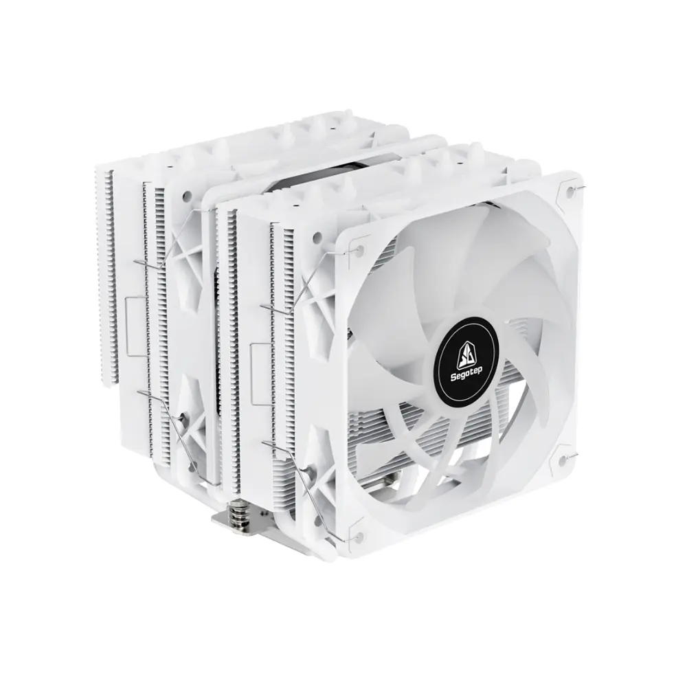 Cooler CPU Segotep FZ6 PRO, AM5, LGA1851, Color Blanco 2