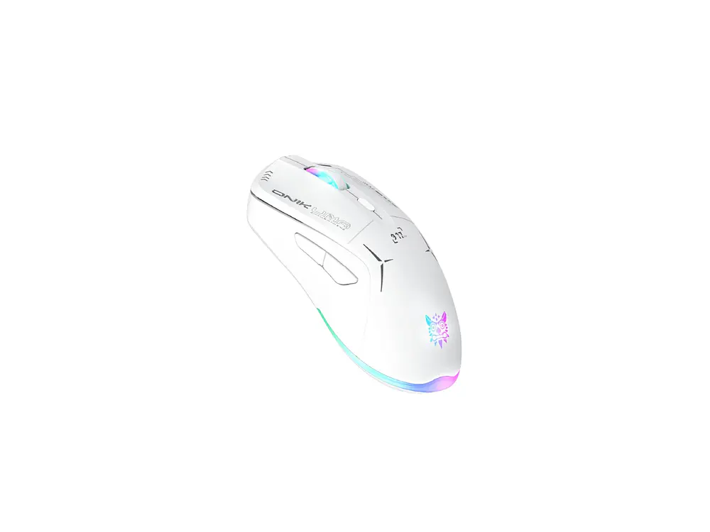 Mouse Gamer Inalámbrico Onikuma CW917, Color Blanco 2