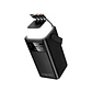 PowerBank Borofone BJ65B 80.000 mAh con Lámpara, Color Negro, 22.5W, PD20W - Miniatura 1