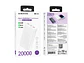 PowerBank Borofone BJ56A 20.000 mAh, Color Blanco, 22.5W, PD20W - Miniatura 3