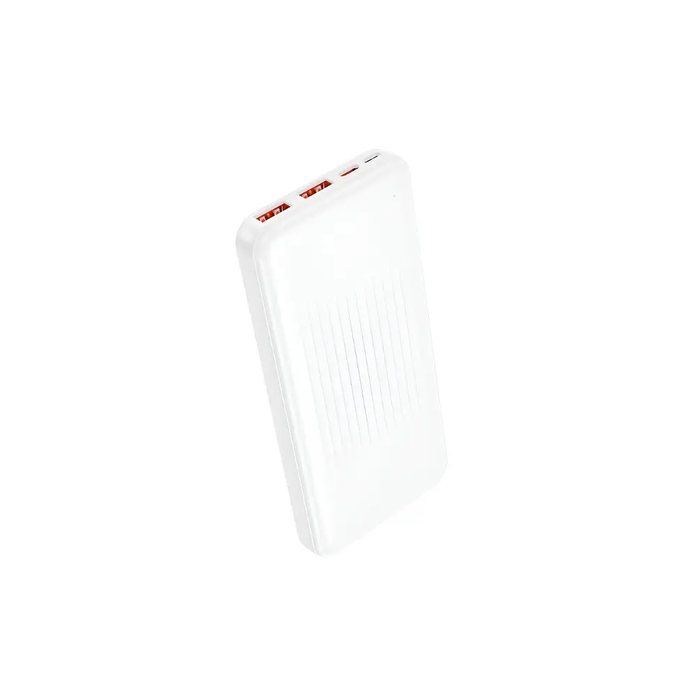PowerBank Borofone BJ80 10.000 mAh, Color Blanco, 22.5W, PD20W 1