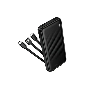 PowerBank Borofone BJ79 Ultra Delgada 10.000 mAh, Color Negro