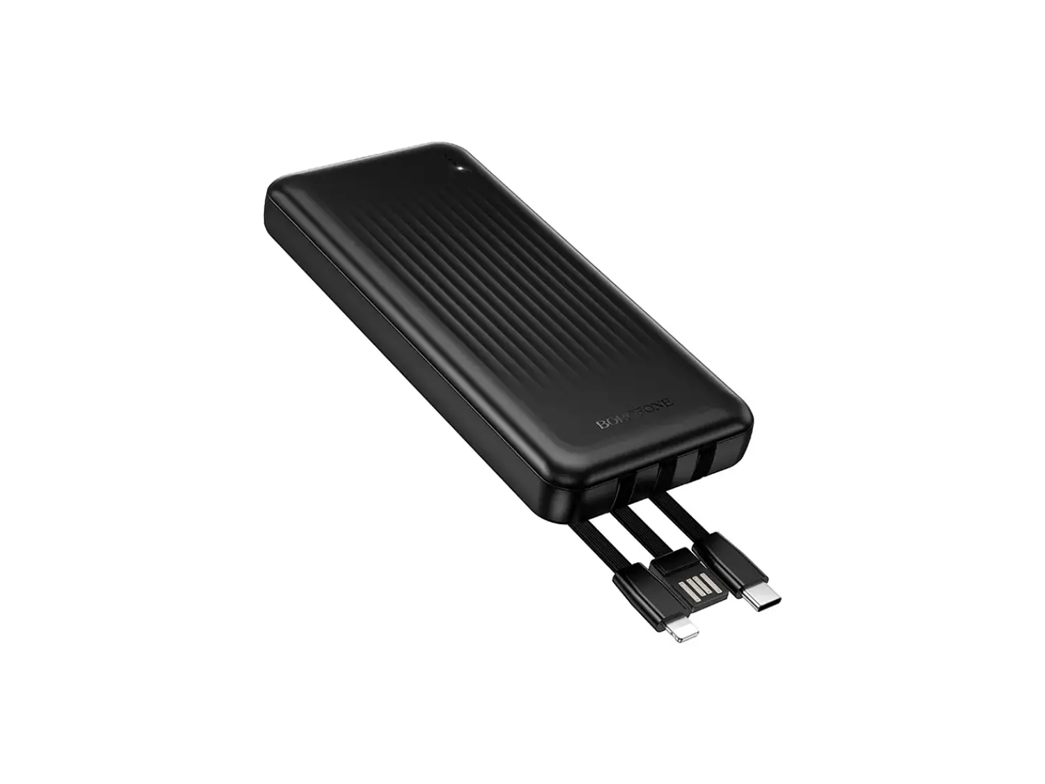 PowerBank Borofone BJ79 Ultra Delgada 10.000 mAh, Color Negro 2