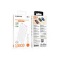 PowerBank Borofone BJ56 10.000 mAh, Color Blanco, 22.5W, PD20W - Miniatura 3