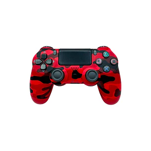 Control Panther Ps4 ,Bluetooth, Color Camuflaje Rojo