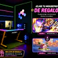 Escritorio Gamer RGB, 120Cm x 60Cm, Color Negro, + Mousepad Gamer 70 x 30 - Miniatura 1