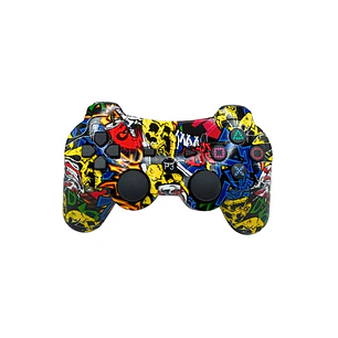 Control Panther Ps3 ,Bluetooth, Color Grafiti Skull