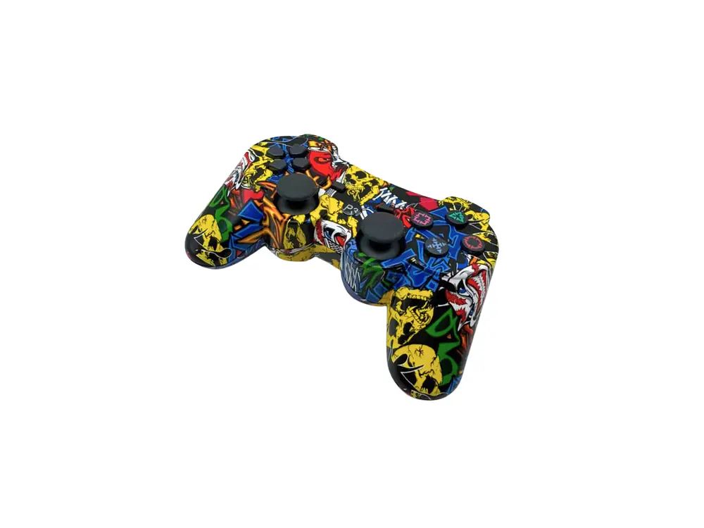 Control Panther Ps3 ,Bluetooth, Color Grafiti Skull 2