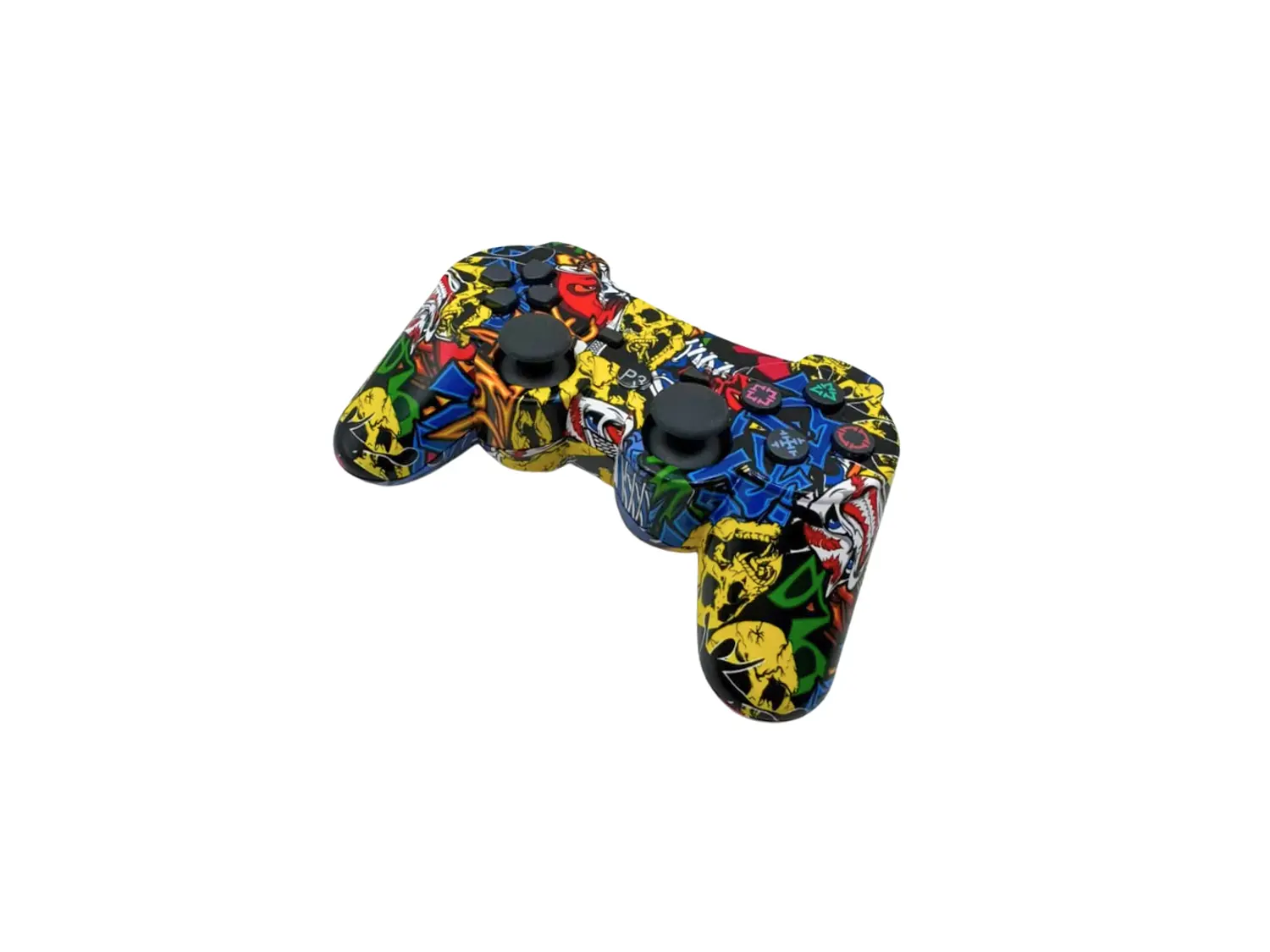 Control Panther Ps3 ,Bluetooth, Color Grafiti Skull 2